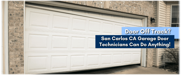 Garage Door Off Track In San Carlos CA